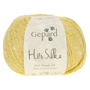 Hør Silke: Light Yellow (117)