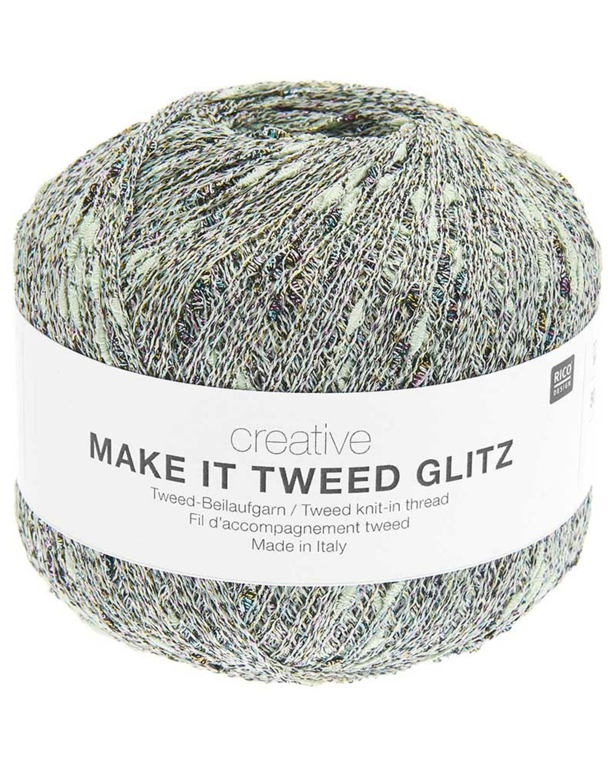 Make It Tweed Glitz: Mint (005)
