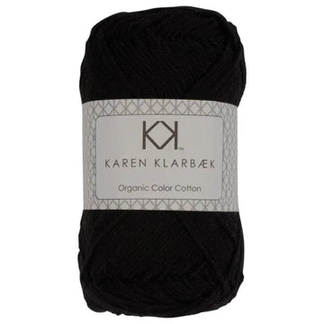 Organic Cotton 8/4: Black (0017)
