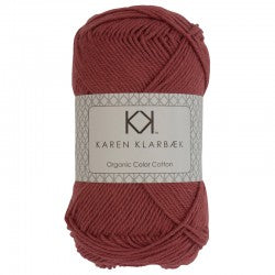 Organic Cotton 8/4: Brick Red (0034)