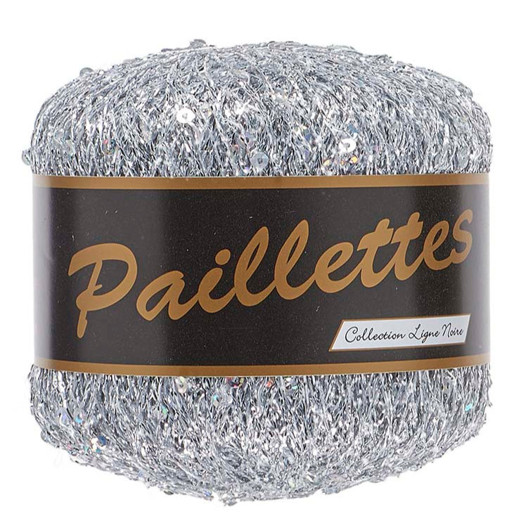 Paillettes: Sølv