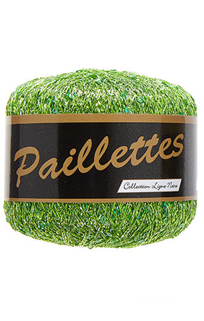 Paillettes: Lys grøn