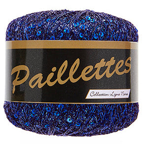 Paillettes: Blå