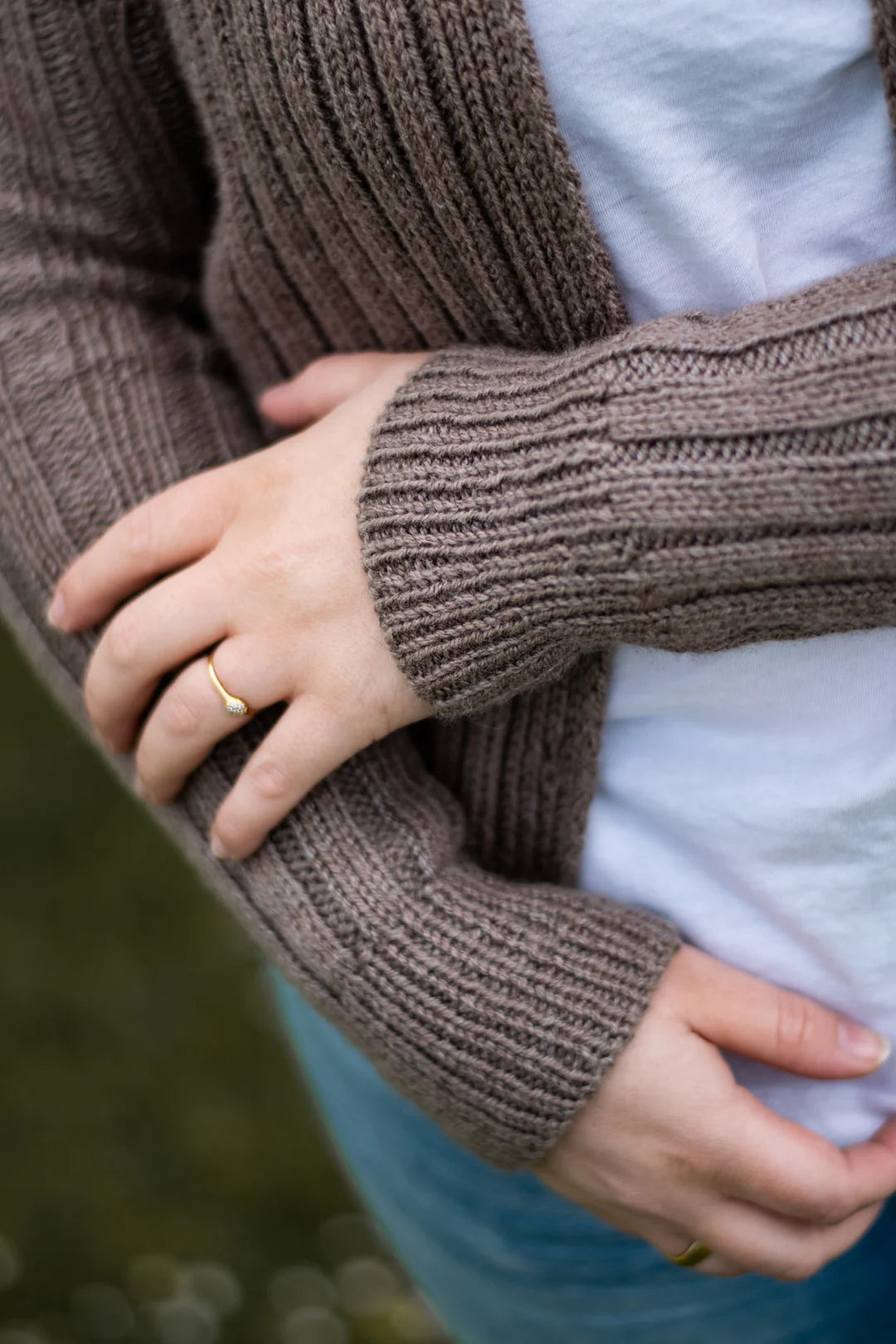 Basic Rib Cardigan