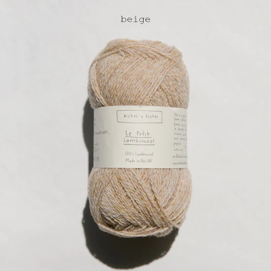 Le Petit Lambswool: Beige