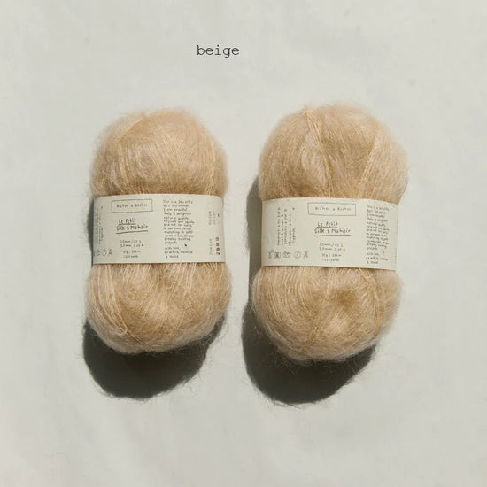 Le Petit Silk & Mohair: Beige