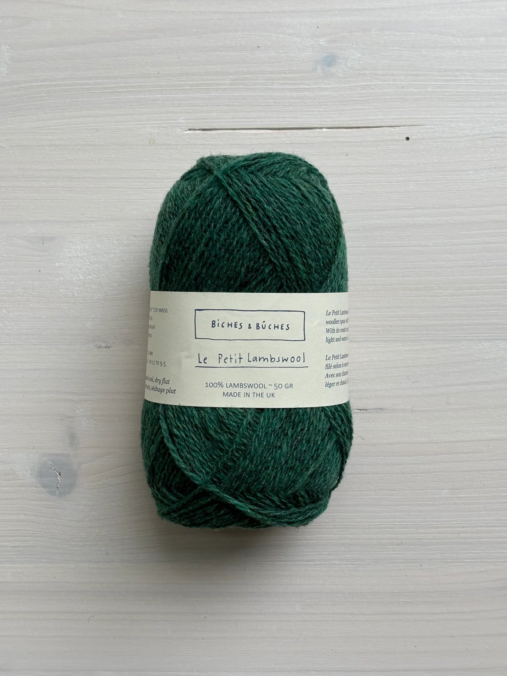 Le Petit Lambswool: Forest Green