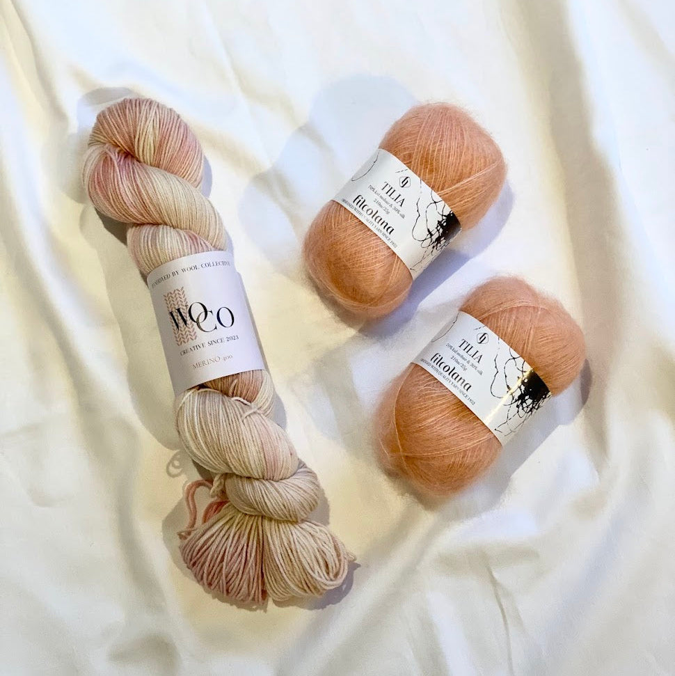 Kit til The WoCo Scarf: Carefree Coraline