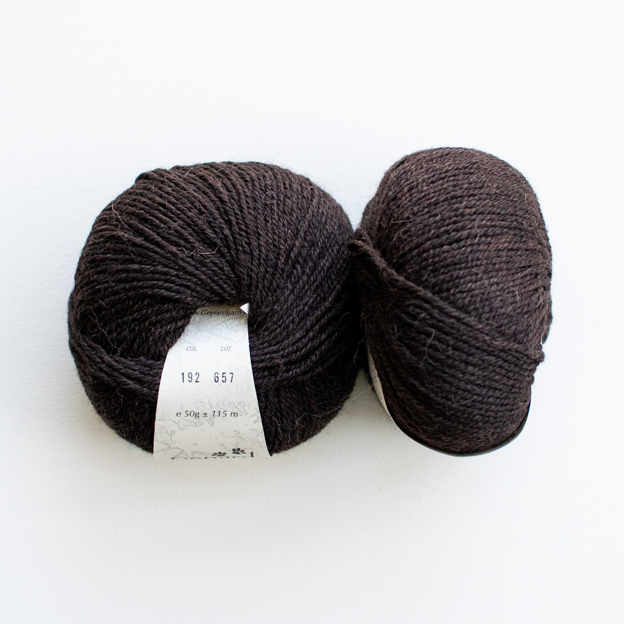 Pura Lana: Mørkebrun (192)
