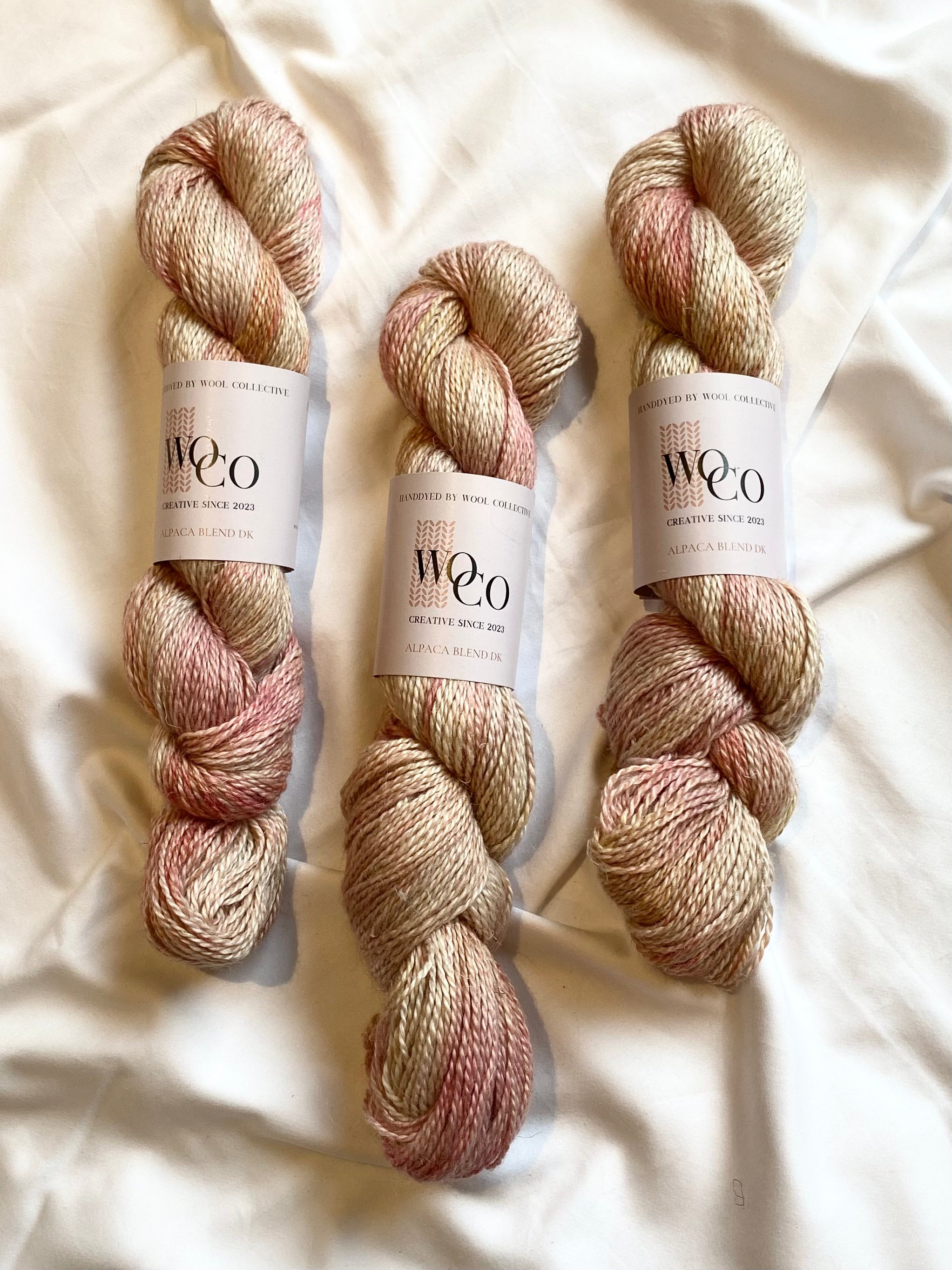 Alpaca Blend DK: Rhubarb Sour