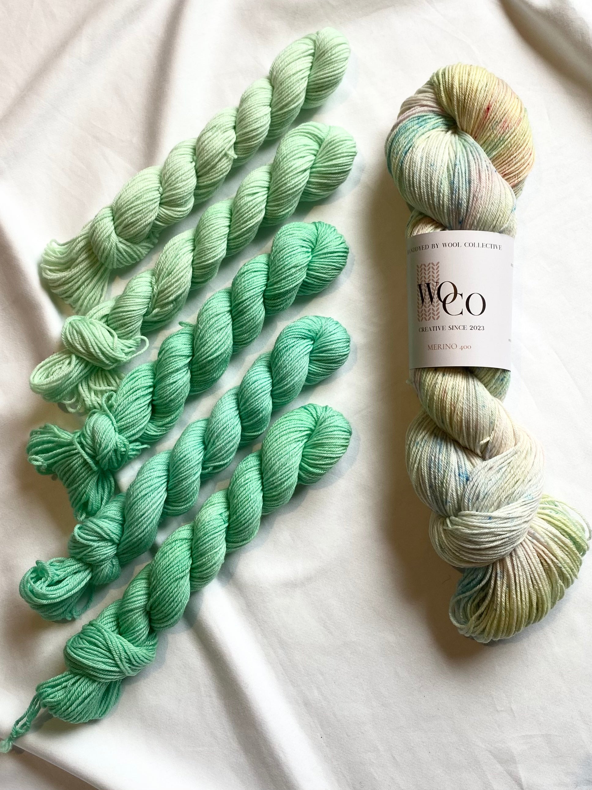 Kit til Midsommersjalet: Mint Condition