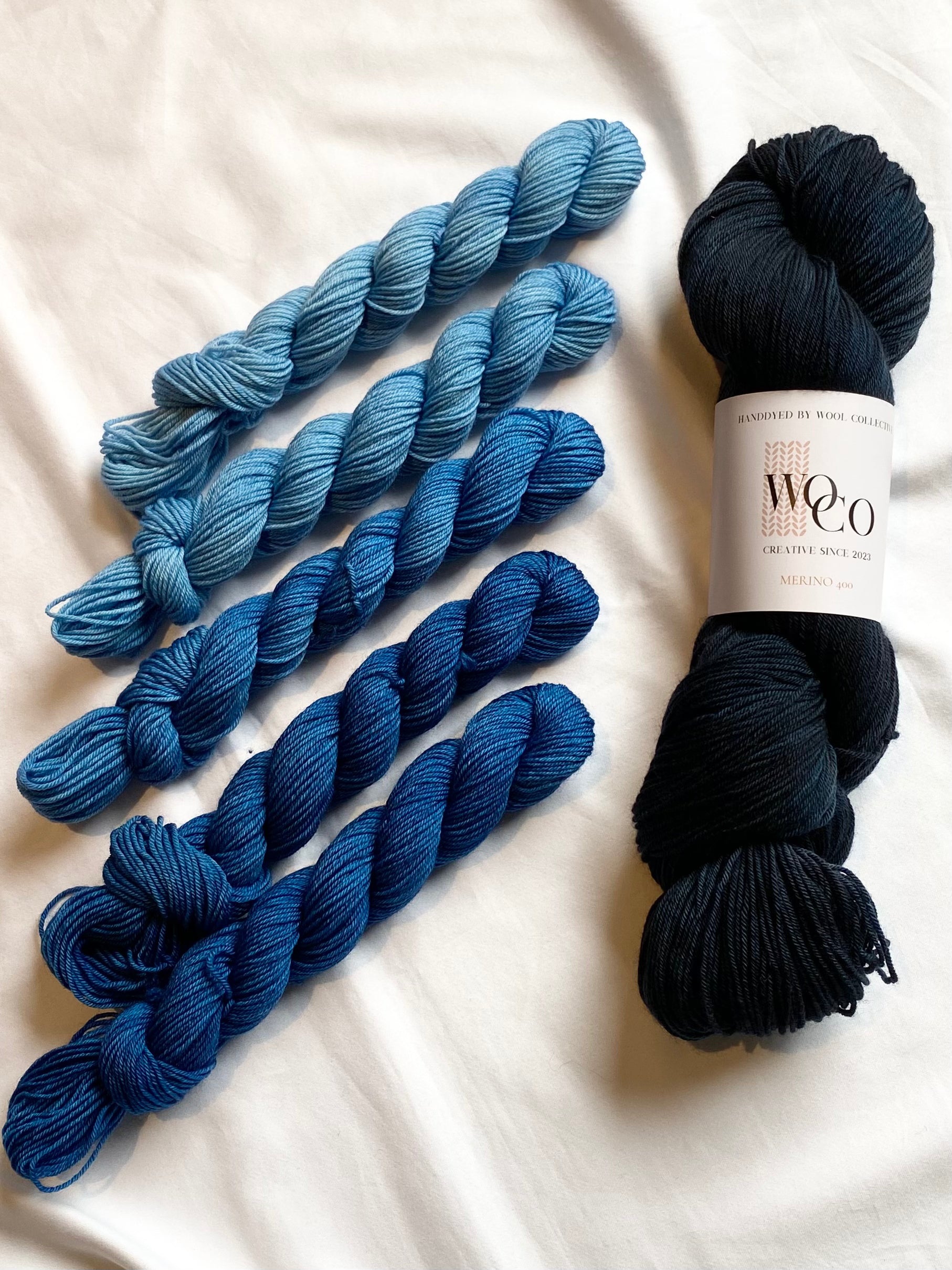 Kit til Midsommersjalet: Blue Suede Shoes