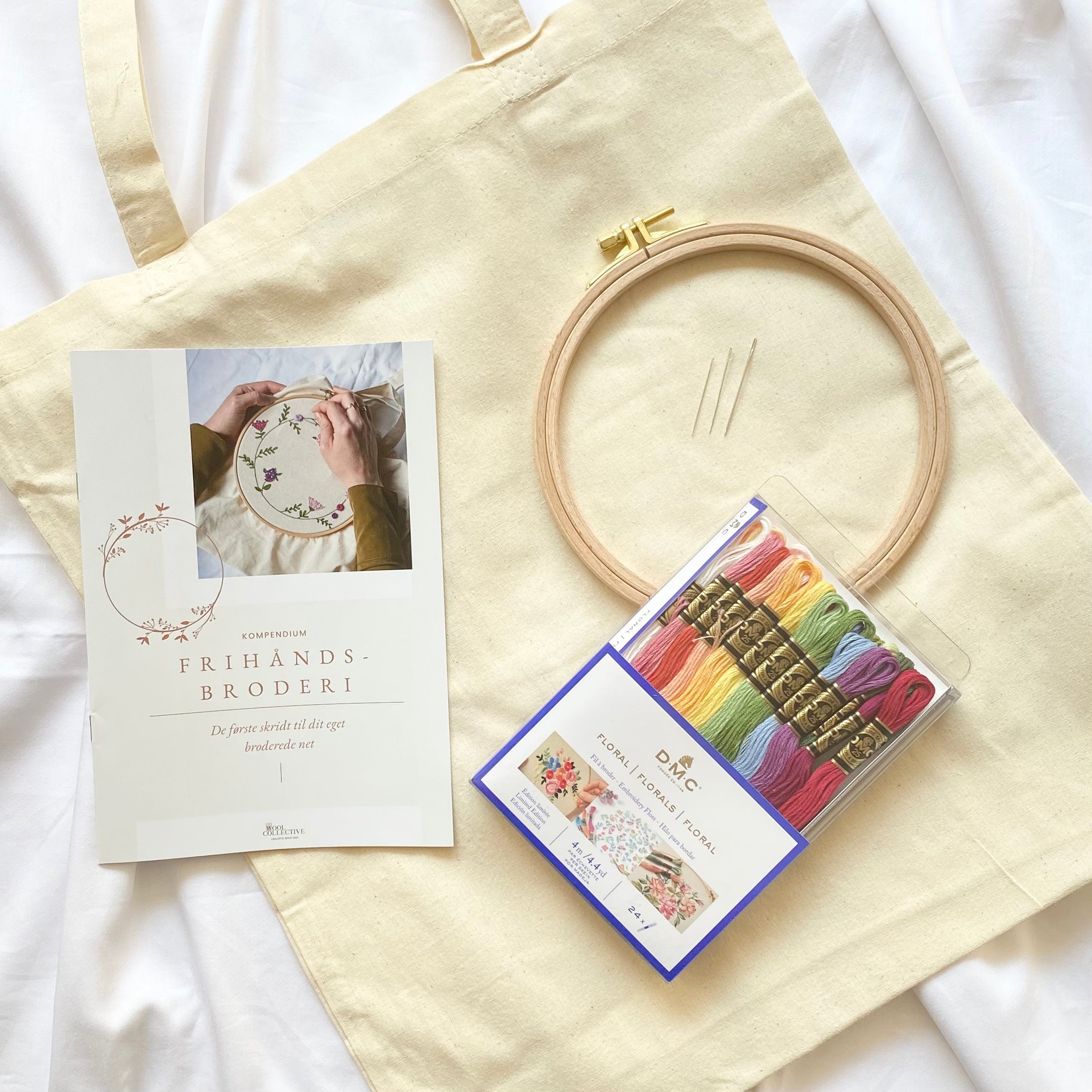 Startpakke: Lær at frihåndsbrodere