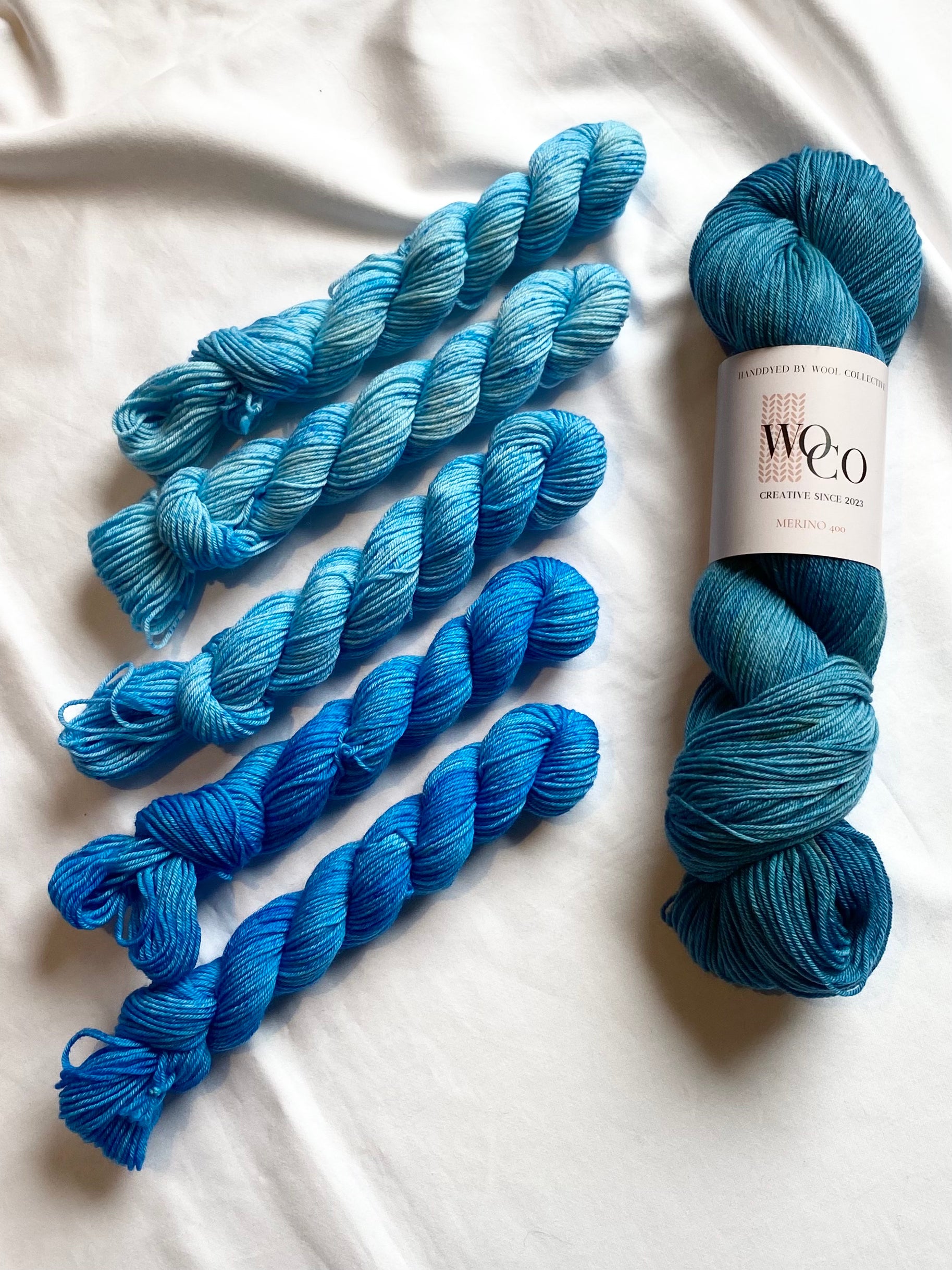 Kit til Midsommersjalet: Blue Velvet