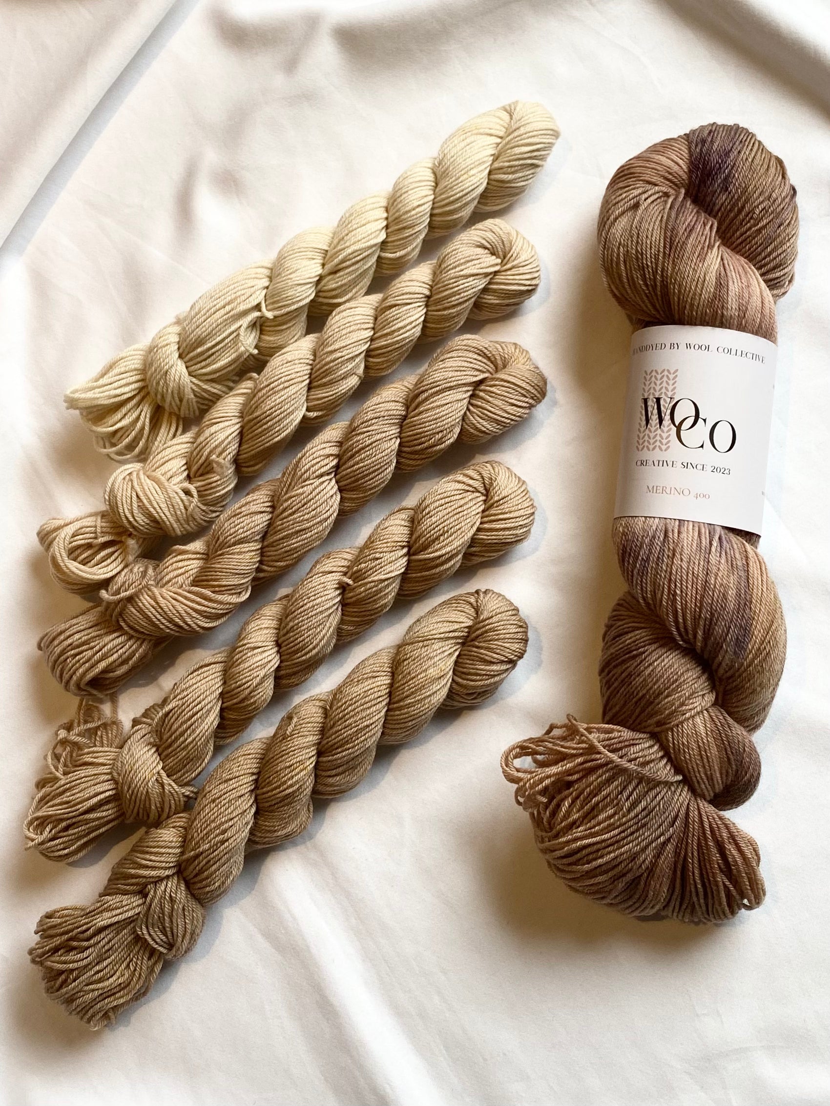 Kit til Midsommersjalet: Warm Sand
