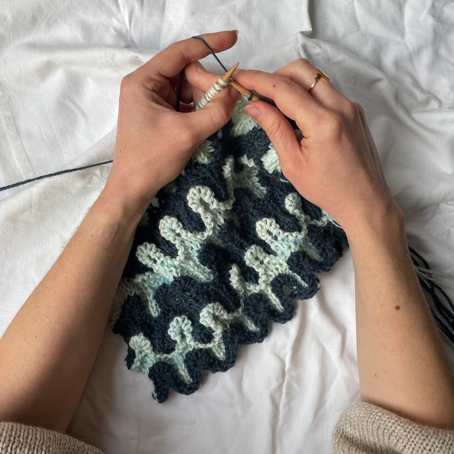 Workshop: Vilde mønstre med ind- og udtagninger, 29. april kl 18-21