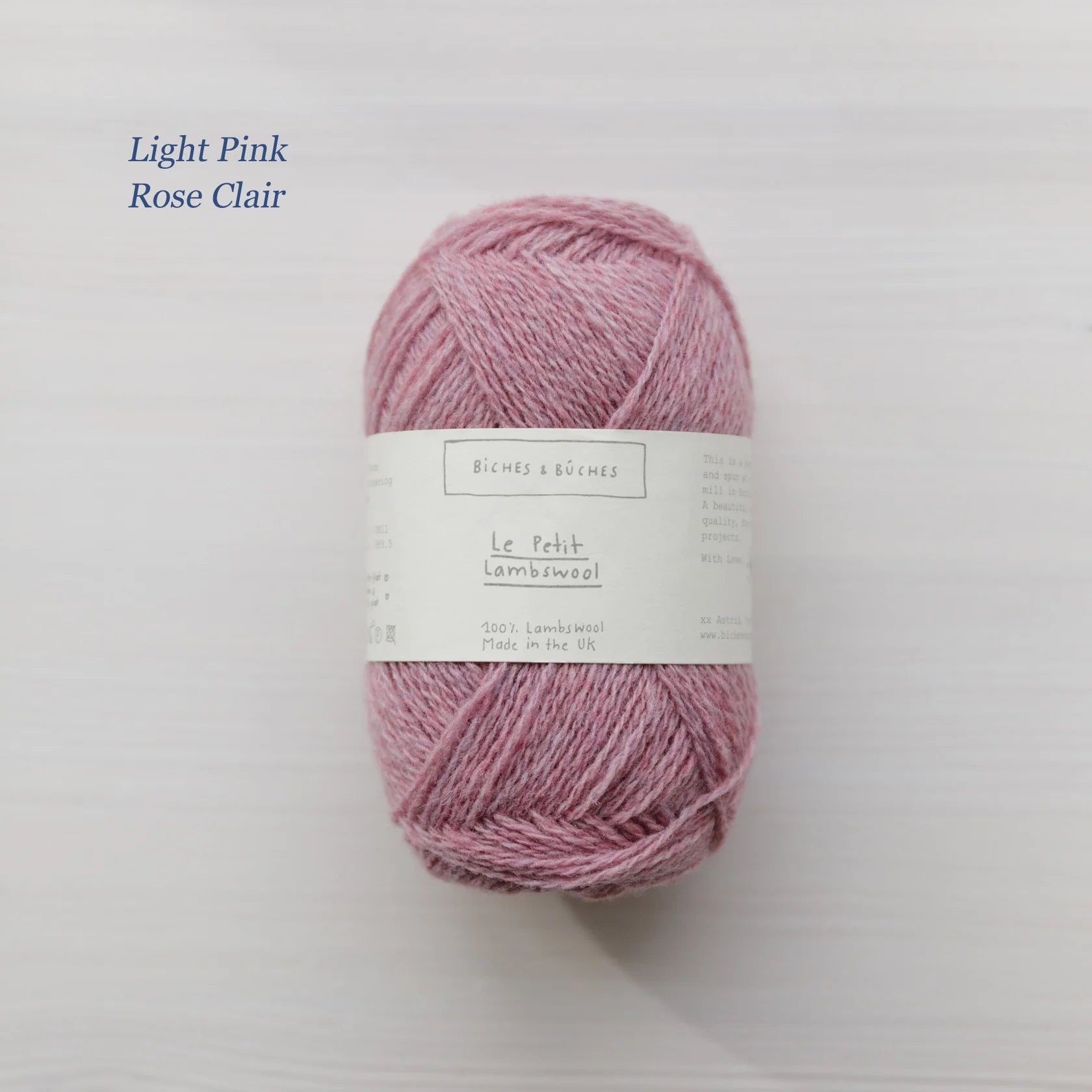 Le Petit Lambswool: Light Pink