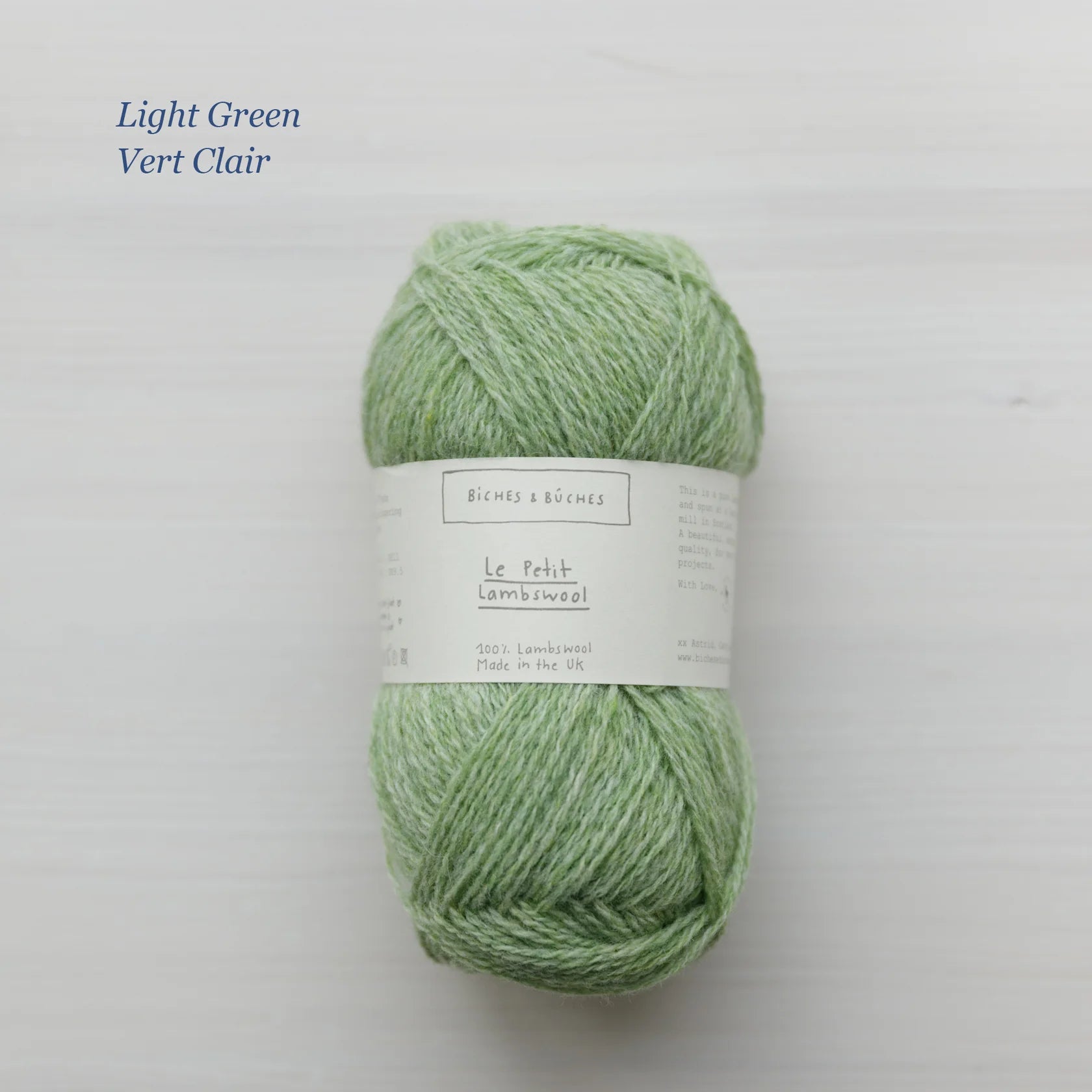 Le Petit Lambswool: Light Green