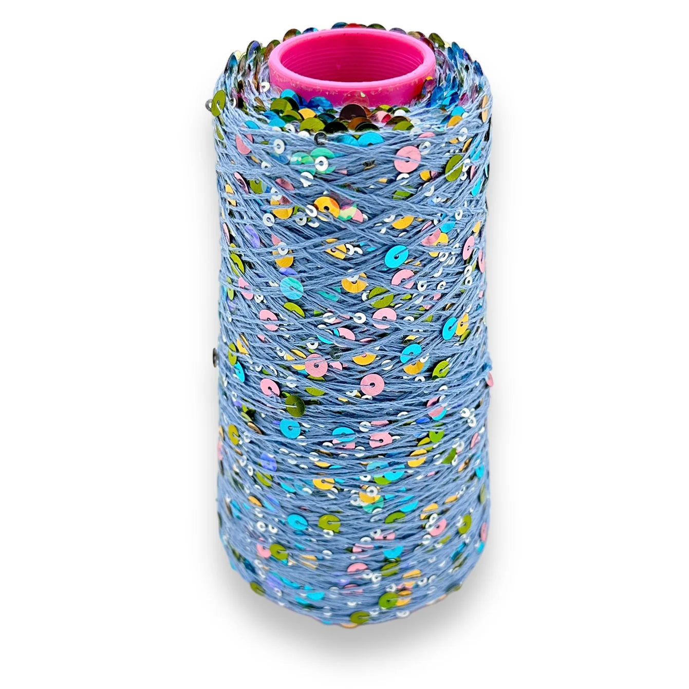 Pailletgarn: Azure Multi