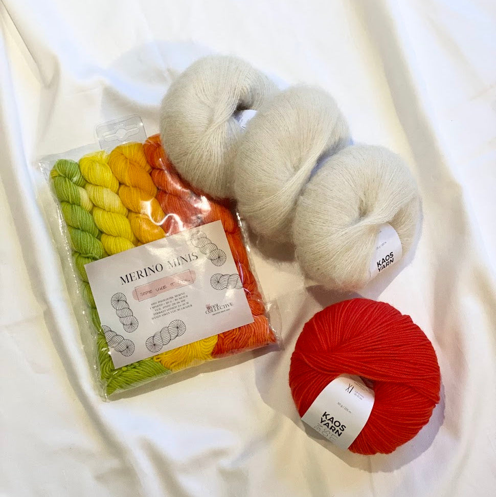 Kit til The WoCo Scarf: Some Like It Sour