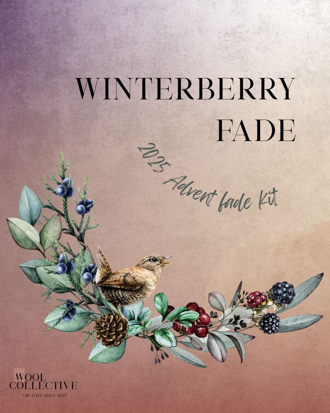 Julekalenderen 2025: Winterberry Fade