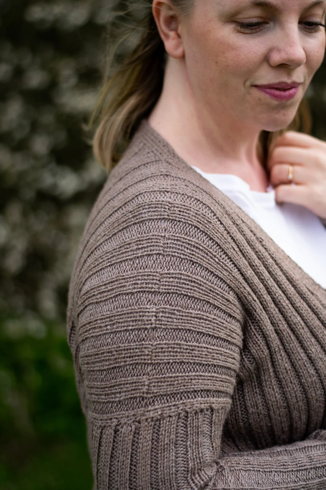 Basic Rib Cardigan