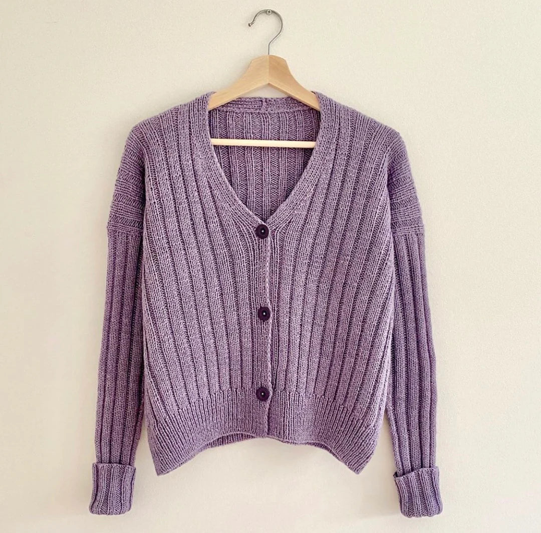 Basic Rib Cardigan