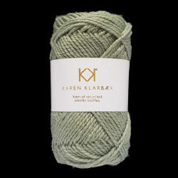 Recycled Bottle Yarn: Light Sage Green (3015)