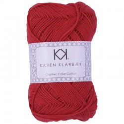 Organic Cotton 8/4: Poppy Red (0052)