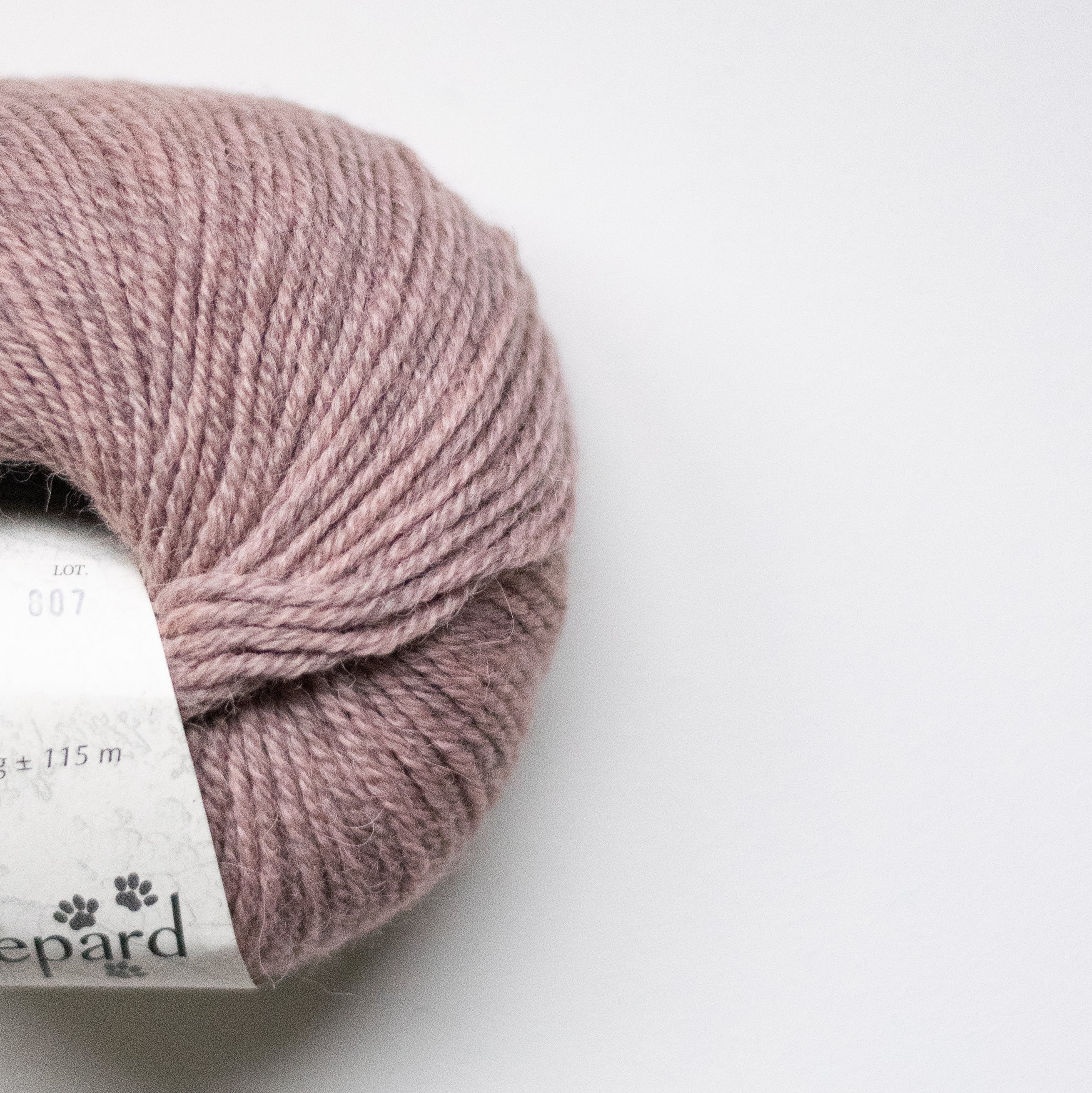Pura Lana: Støvet rosa (417)