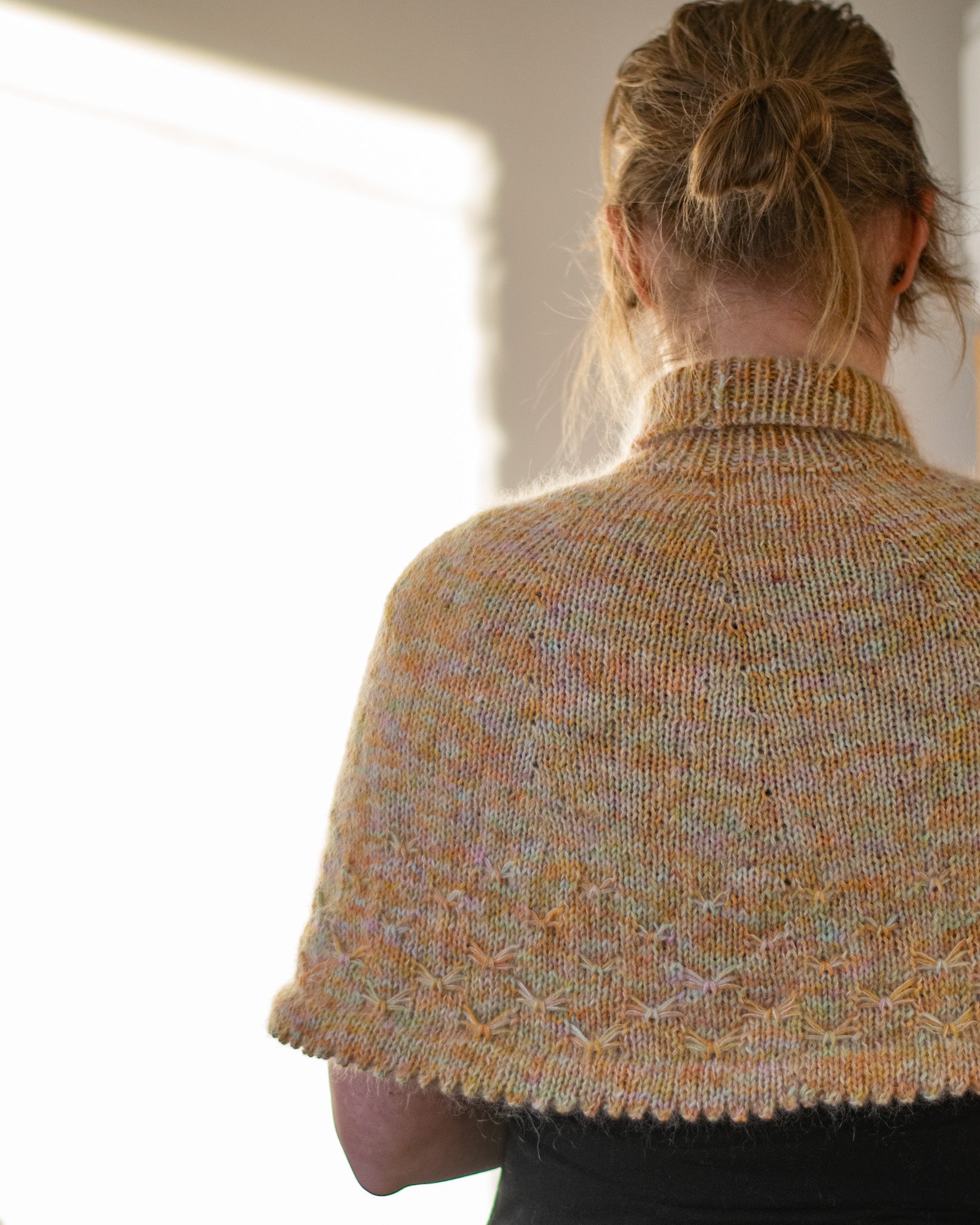 Lilac Poncho