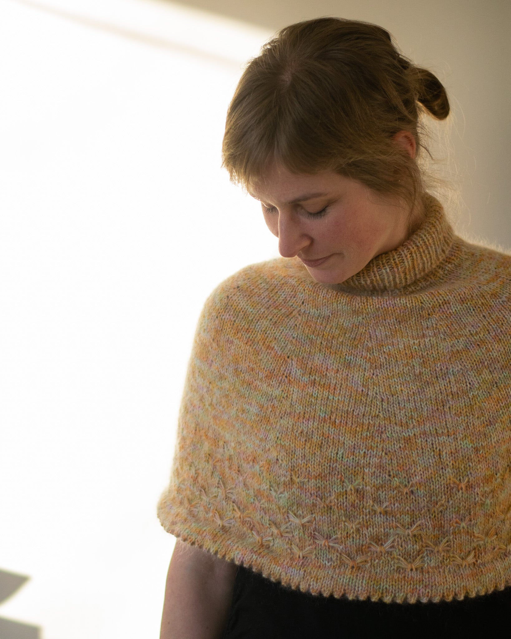 Lilac Poncho