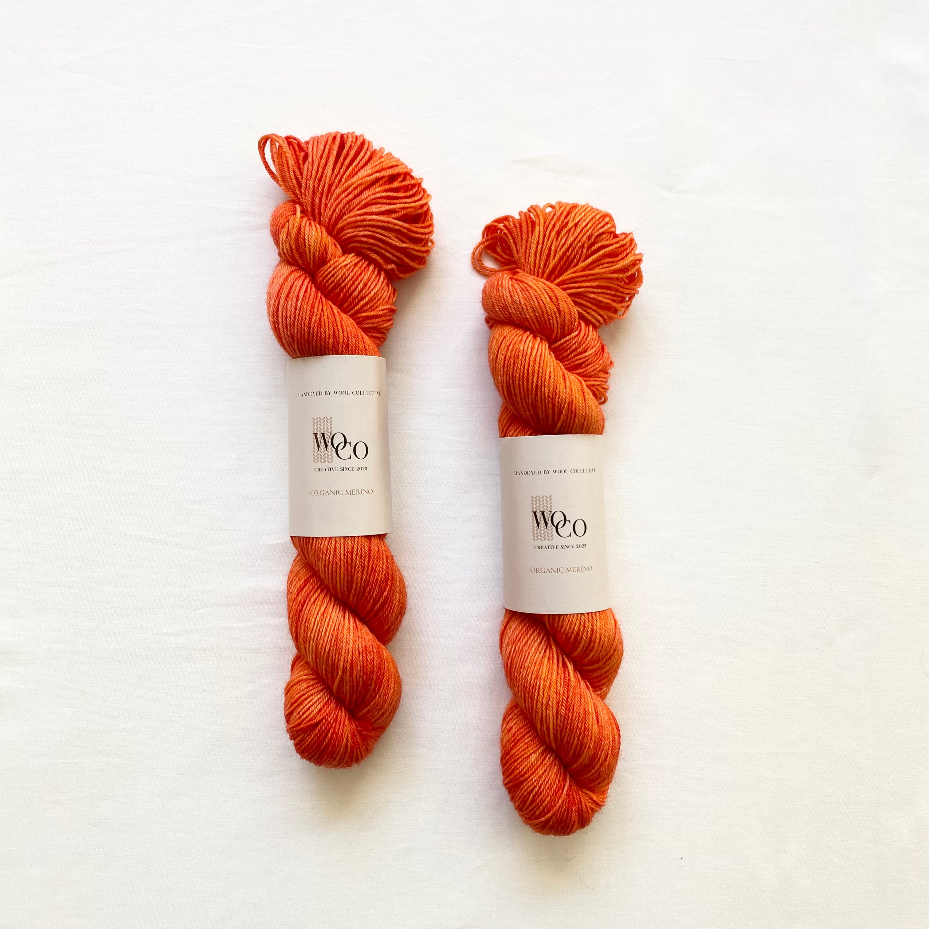 Organic Merino: Morange