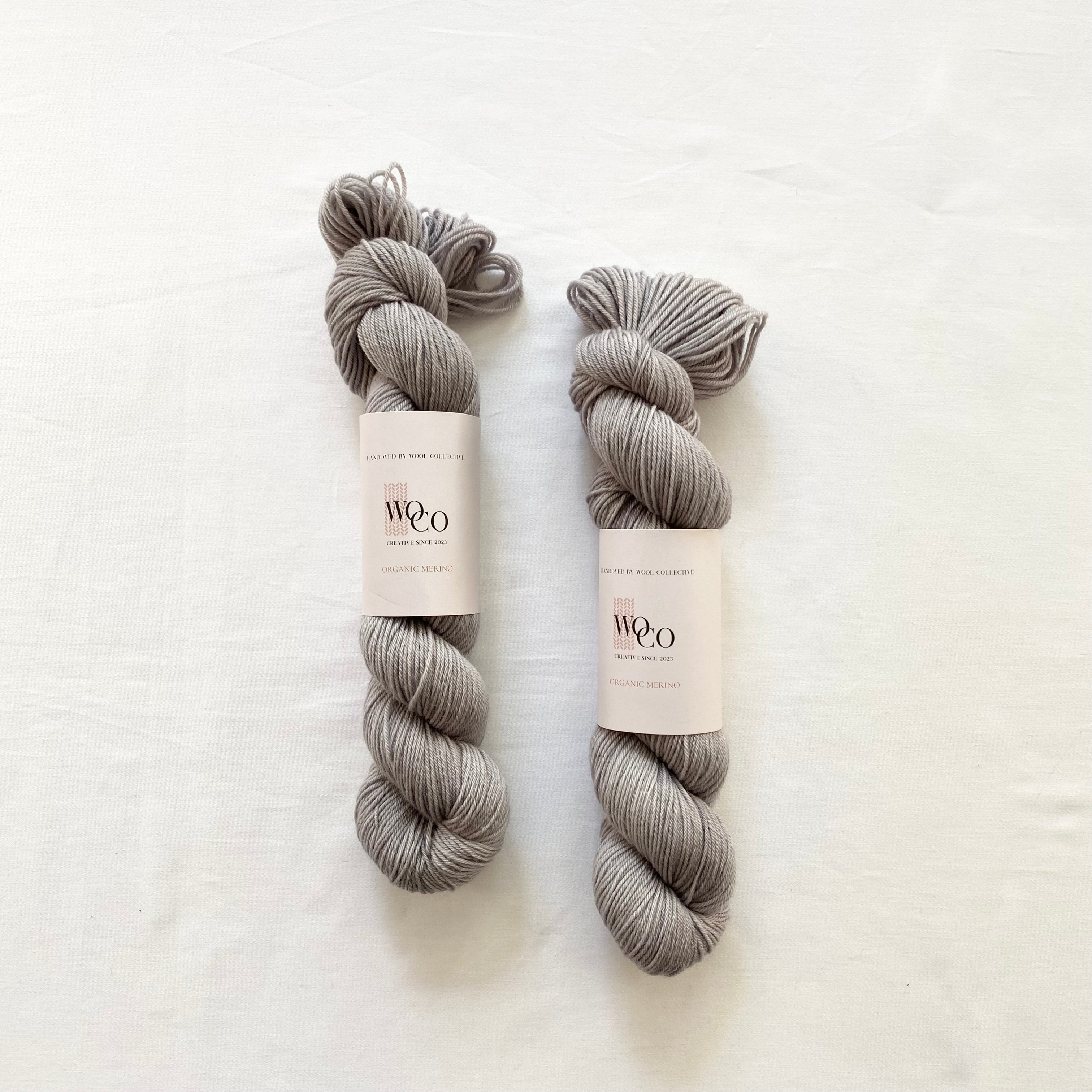 Organic Merino: Light Grey