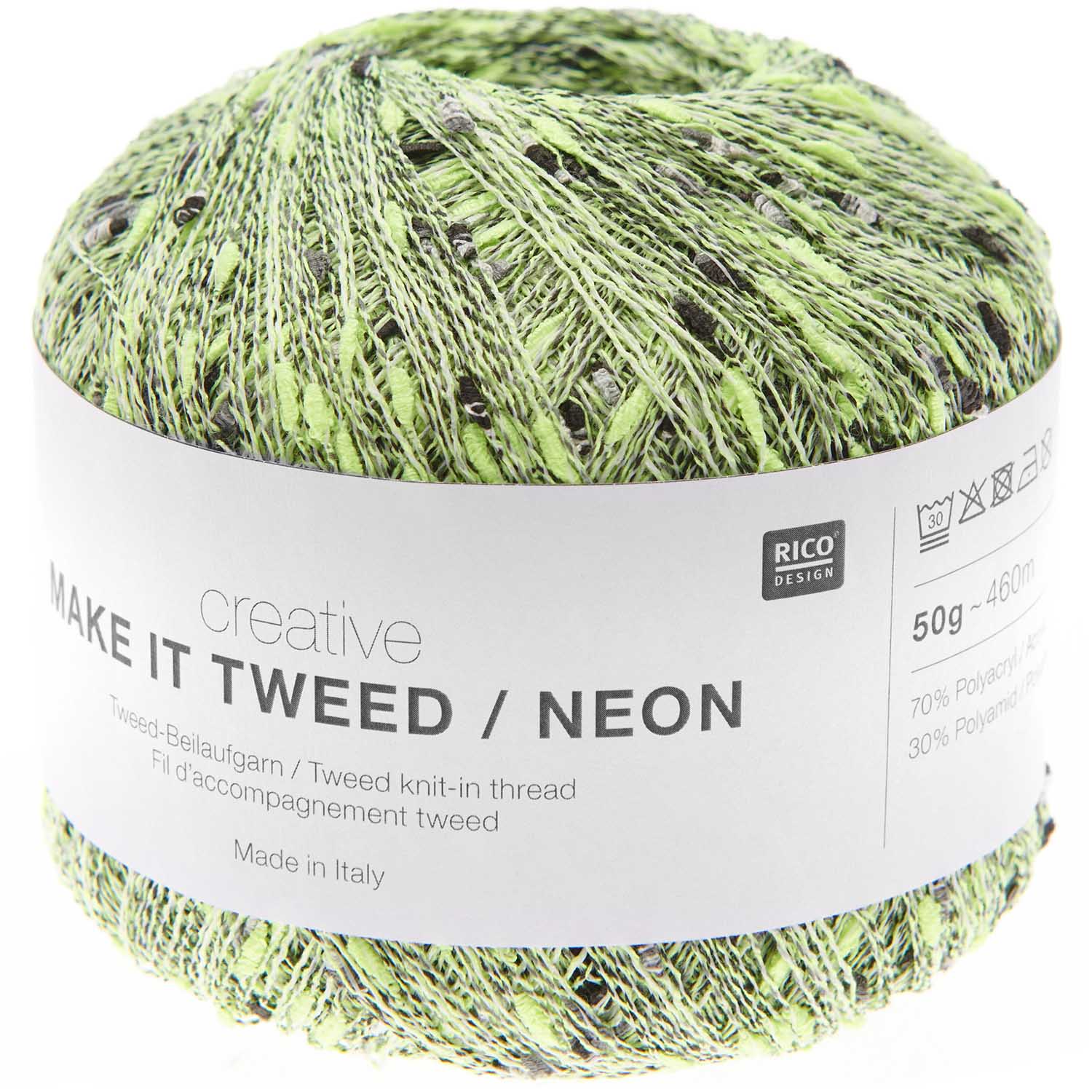 Make It Tweed / Neon: Yellow (001)