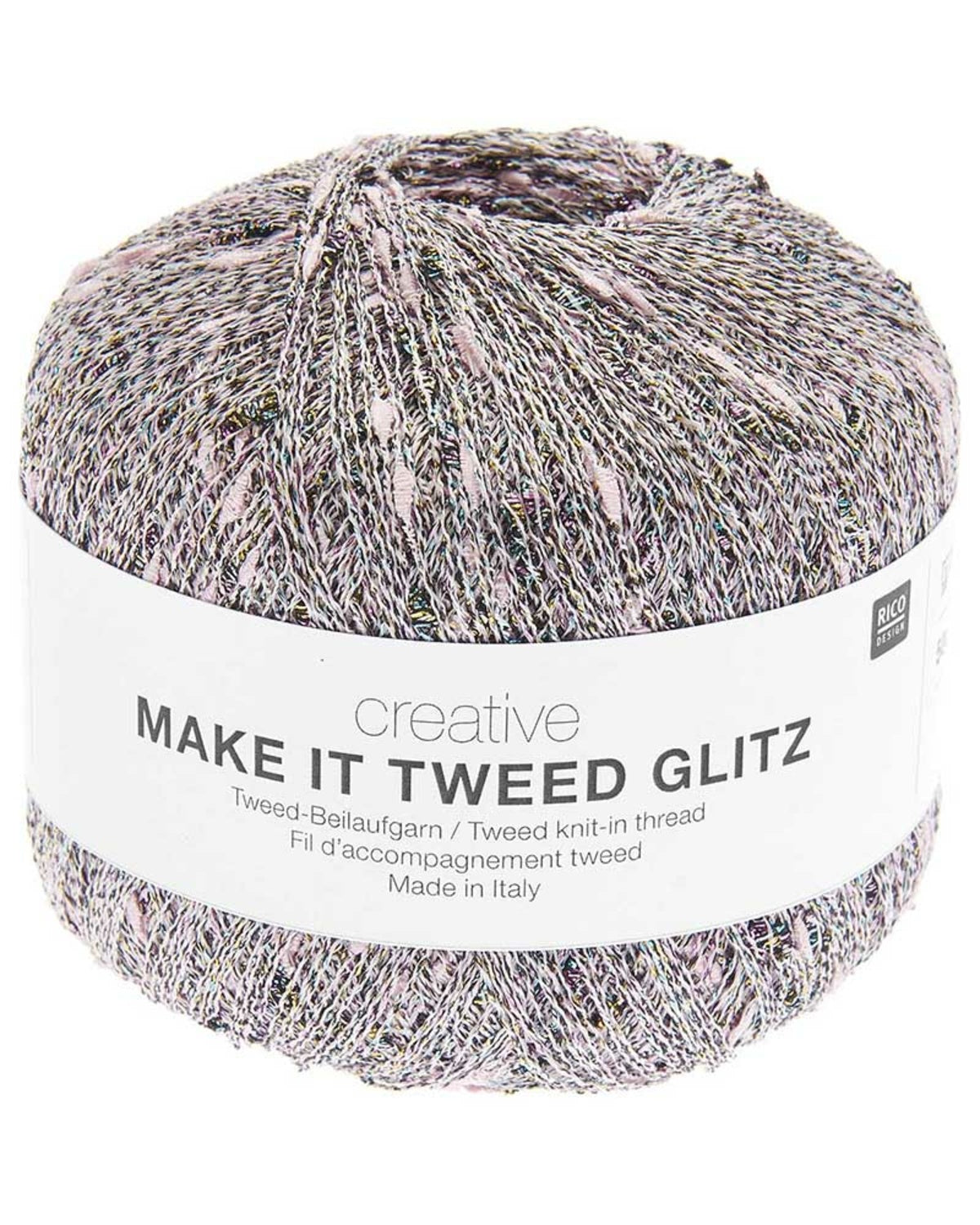 Make It Tweed Glitz: Pink (003)