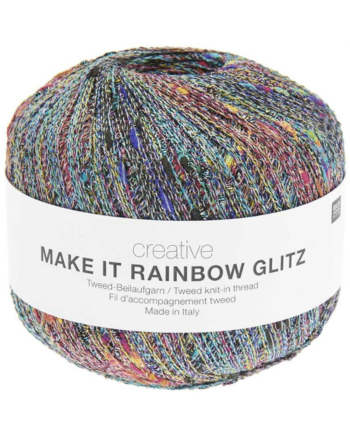 Make It Rainbow Glitz: White (002)