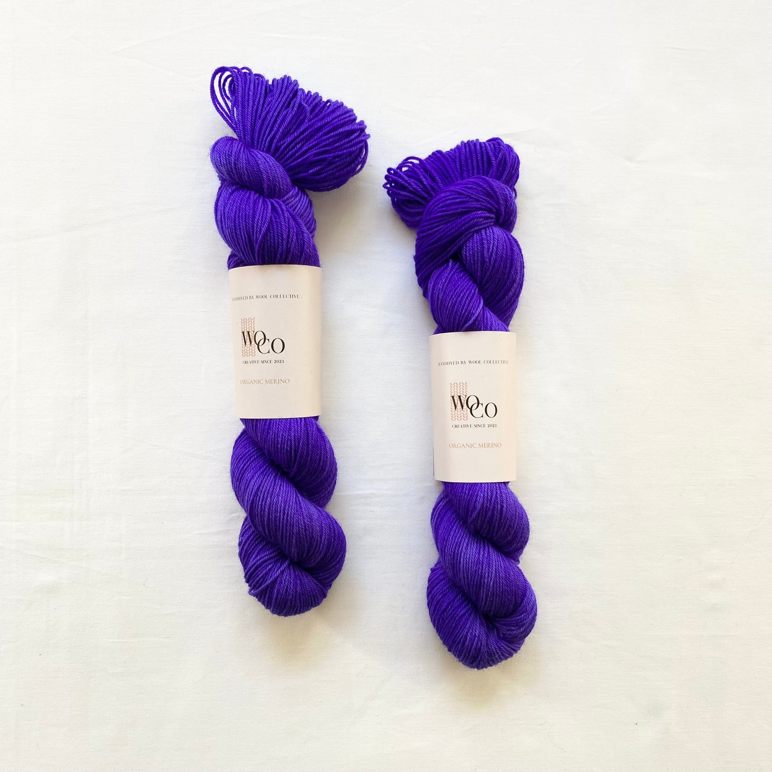 Organic Merino: Ultraviolet