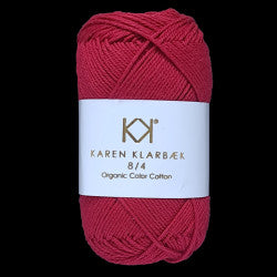 Organic Cotton 8/4: Dahlia Red (0099)