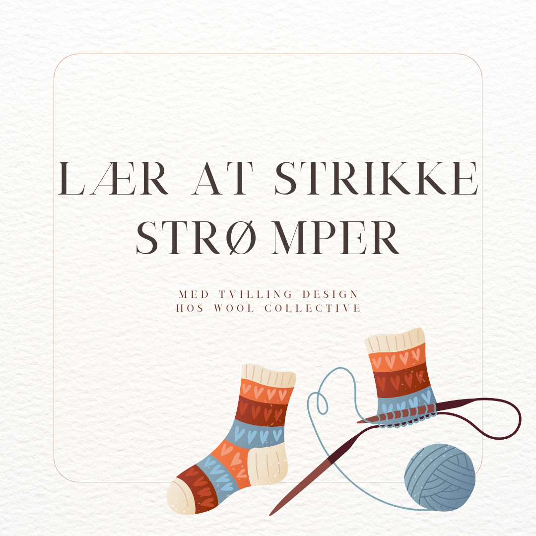 Lær at strikke strømper, 1. oktober kl 18-21