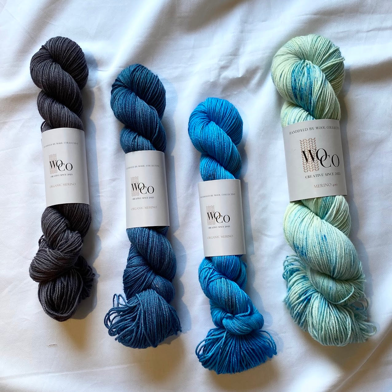 Kit til Midsommersjalet: "Blue Hue"
