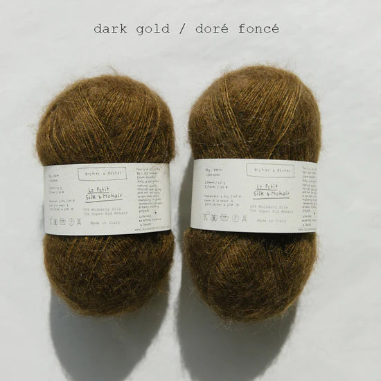 Le Petit Silk & Mohair: Dark Gold