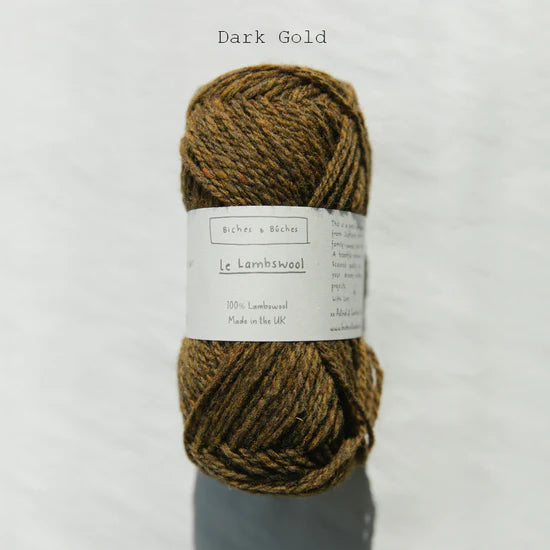 Le Lambswool: Dark Gold