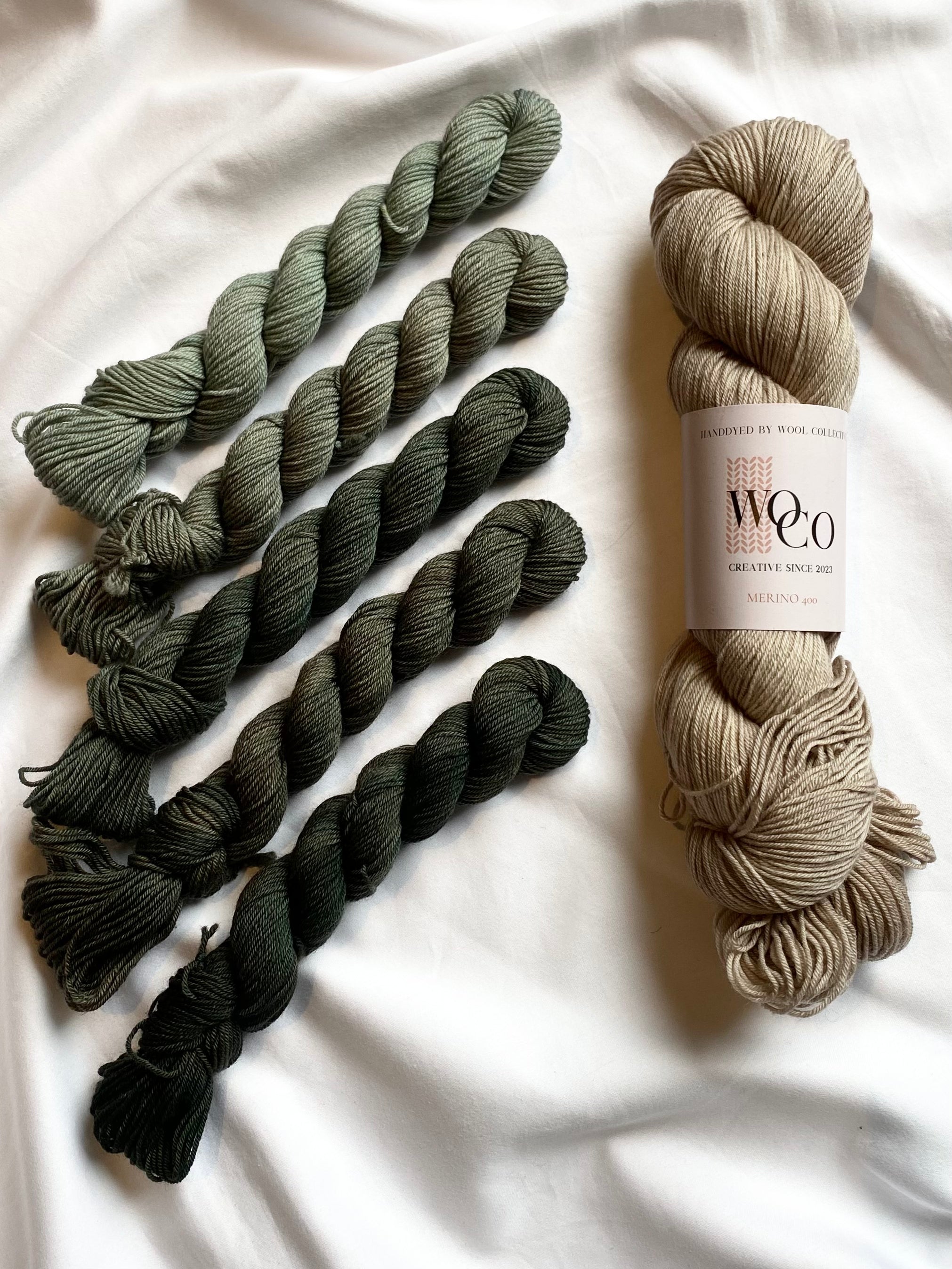 Kit til Midsommersjalet: Evergreen