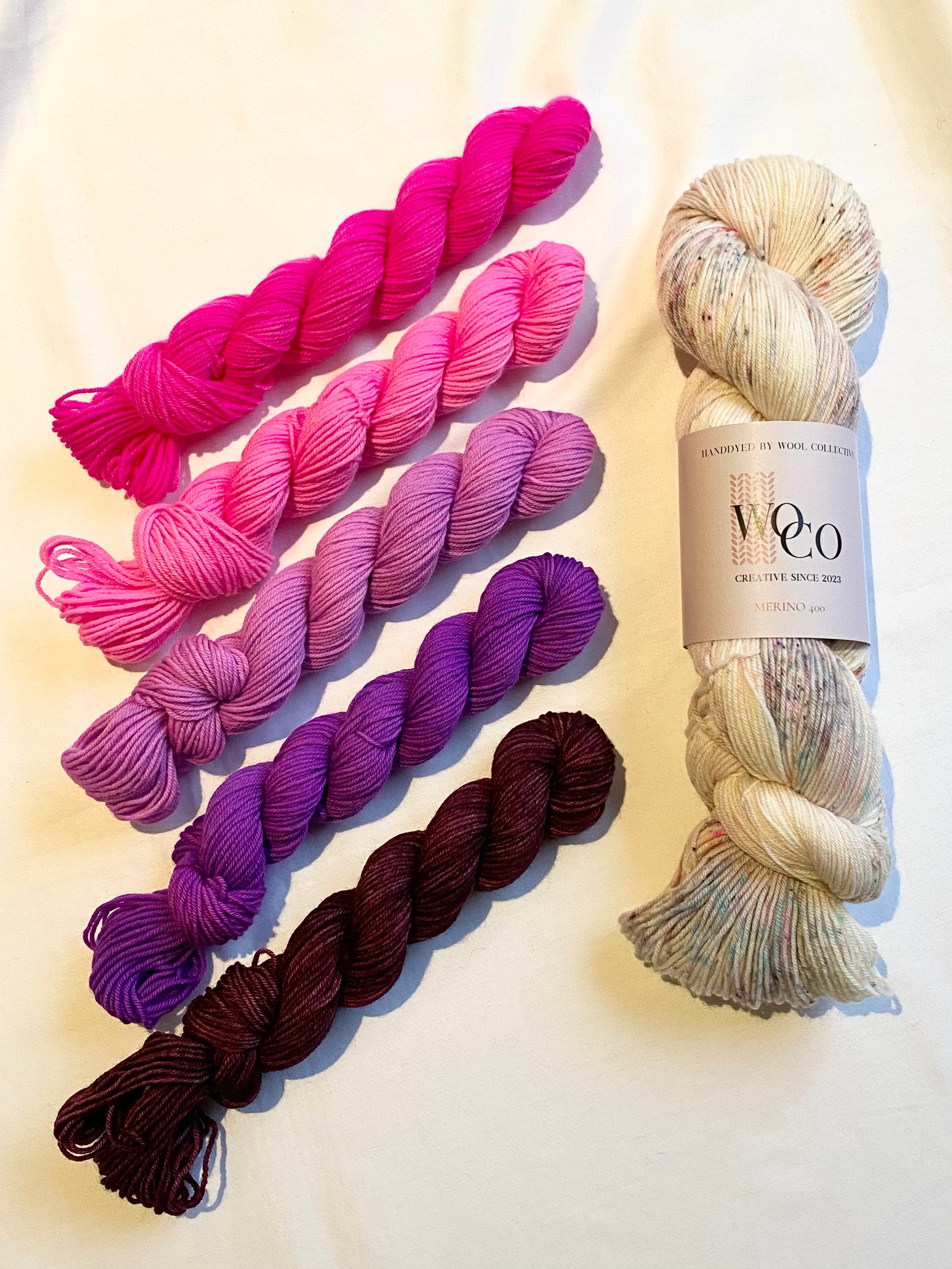 Kit til Midsommersjalet: Pink Lemonade