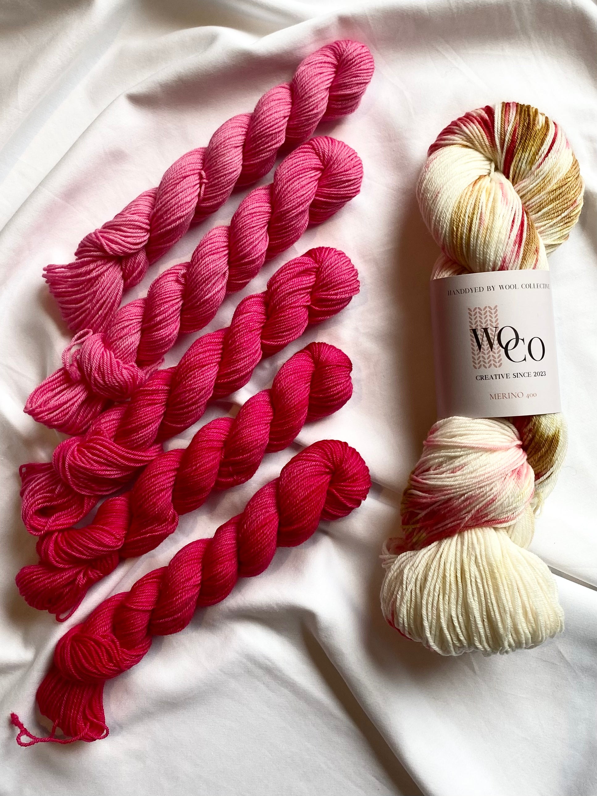 Kit til Midsommersjalet: Pink Venom