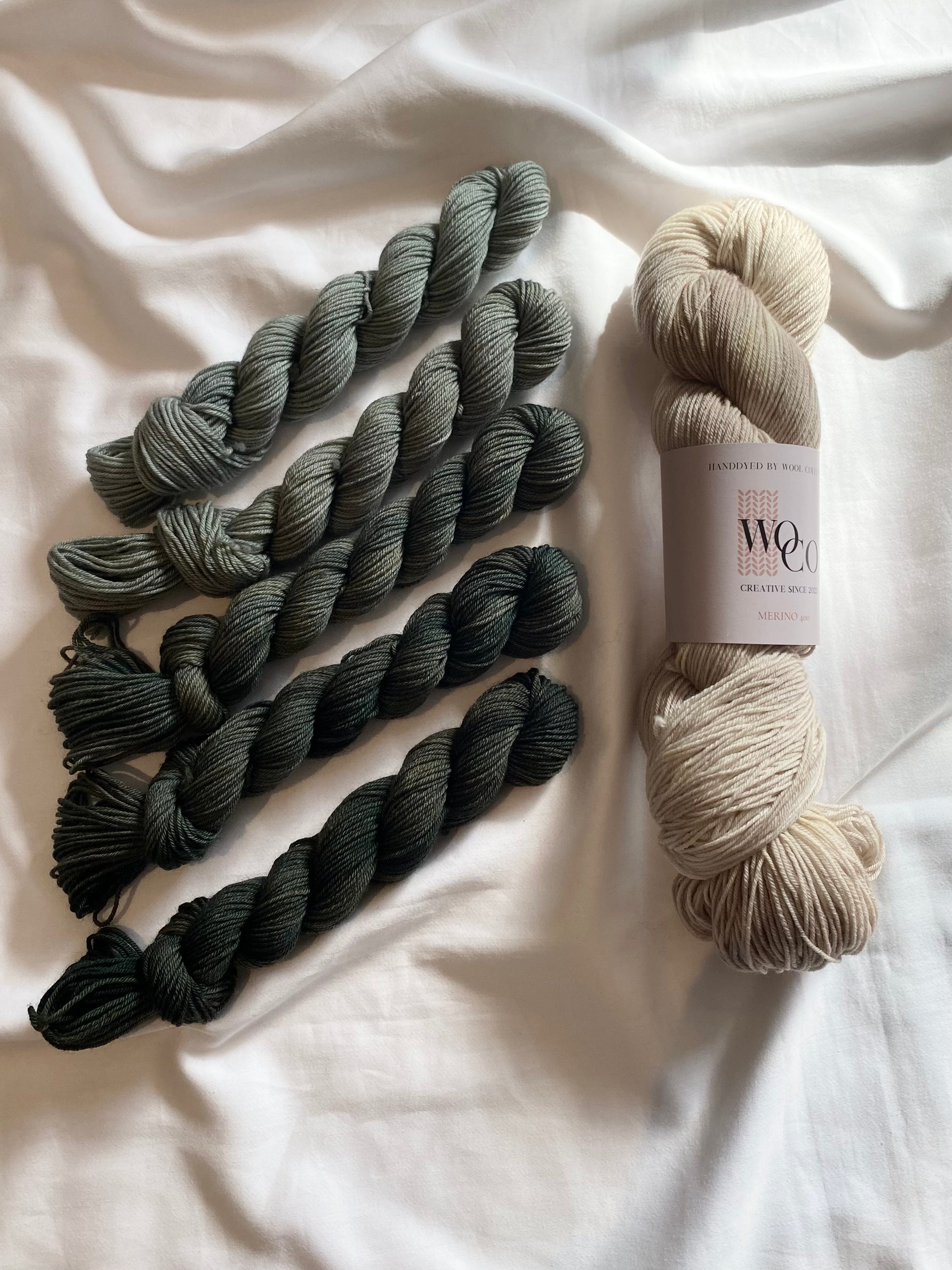 Kit til The WoCo Top: Evergreen + Lady Grey
