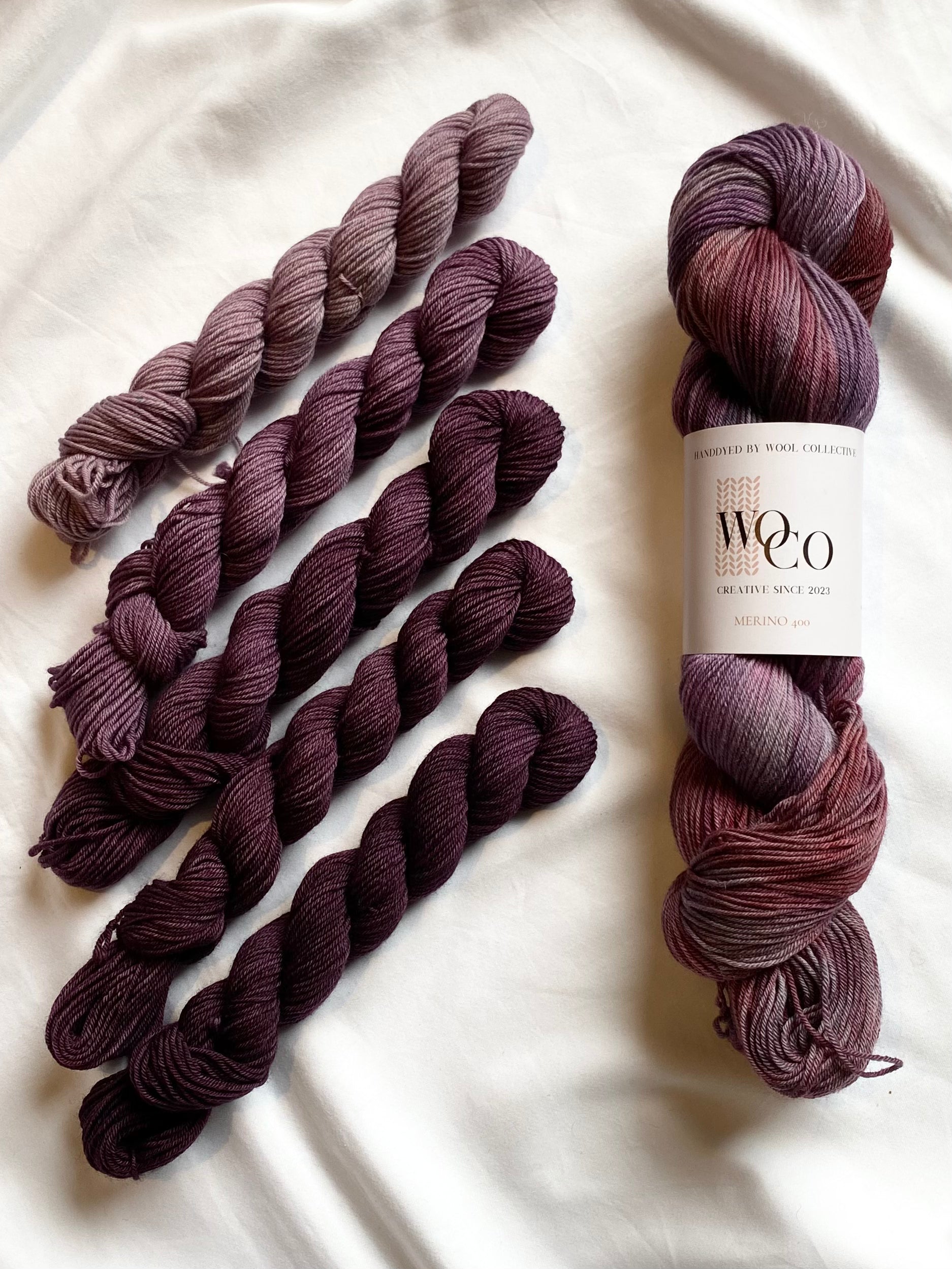 Kit til Midsommersjalet: Purple Haze