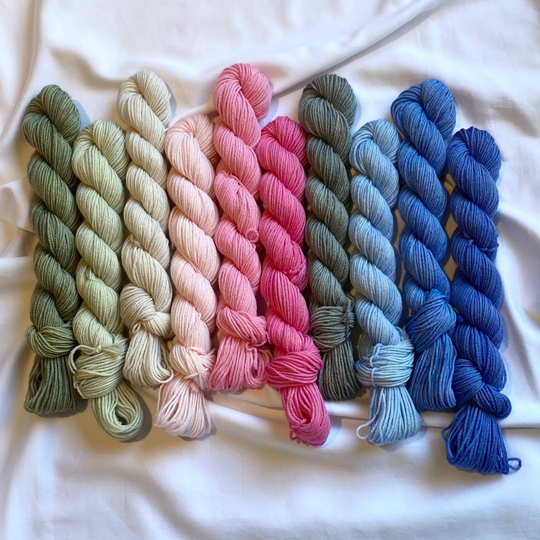 Merino Minis: Rose Garden