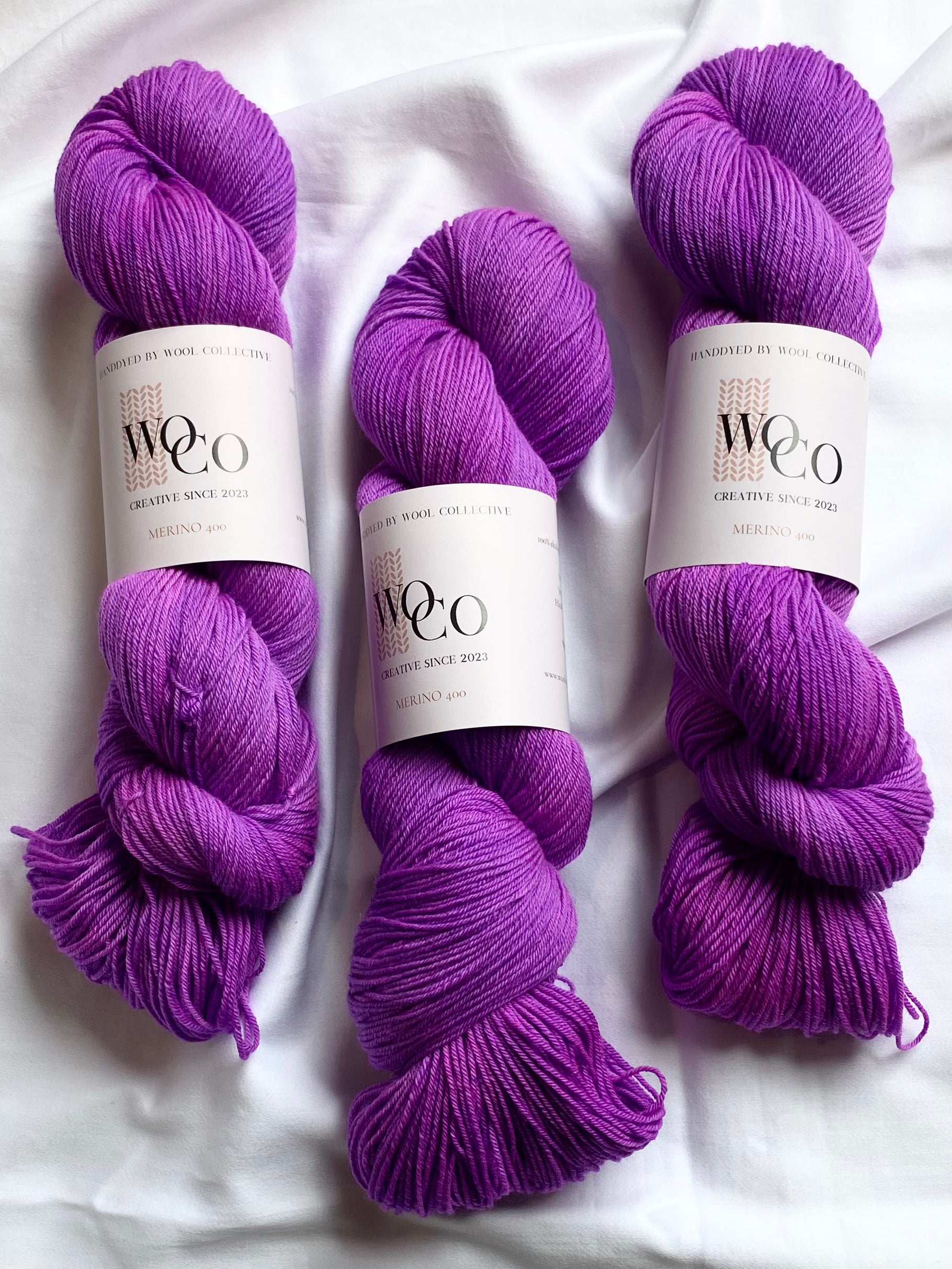 Merino 400: Neon Purple